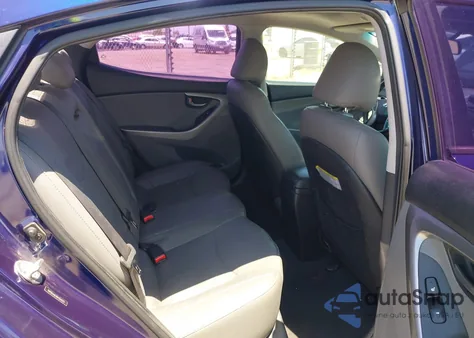 2013 Hyundai Elantra Limited from USA, damaged, VIN 5NPDH4AEXDH324223